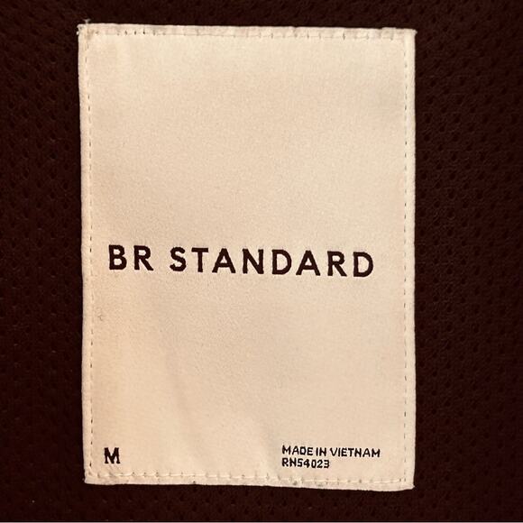 Banana Republic Standard Neoprene Bomber Scuba Jacket Black Medium - Picture 3 of 10